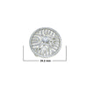 varitsa-jewellers - 2.0ct Brilliant Cut Sedge Hat Inspired Gold Engagement Ring - 27GG31